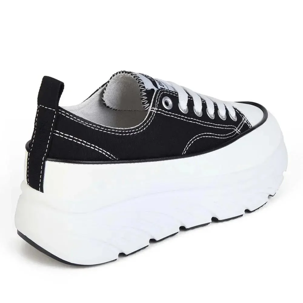 ZAPATILLA MUJER STHEF CASUAL NEGRO 8037 - Imagen 4