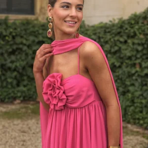 Vestido Lady Hortensia rosa