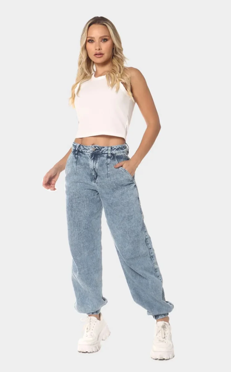 Jogger Azul Denim